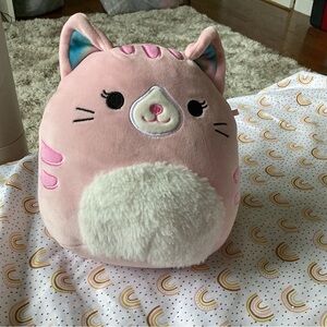 Pink cat squishmallows